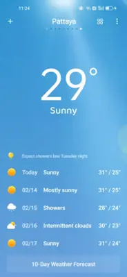 Weather android App screenshot 7